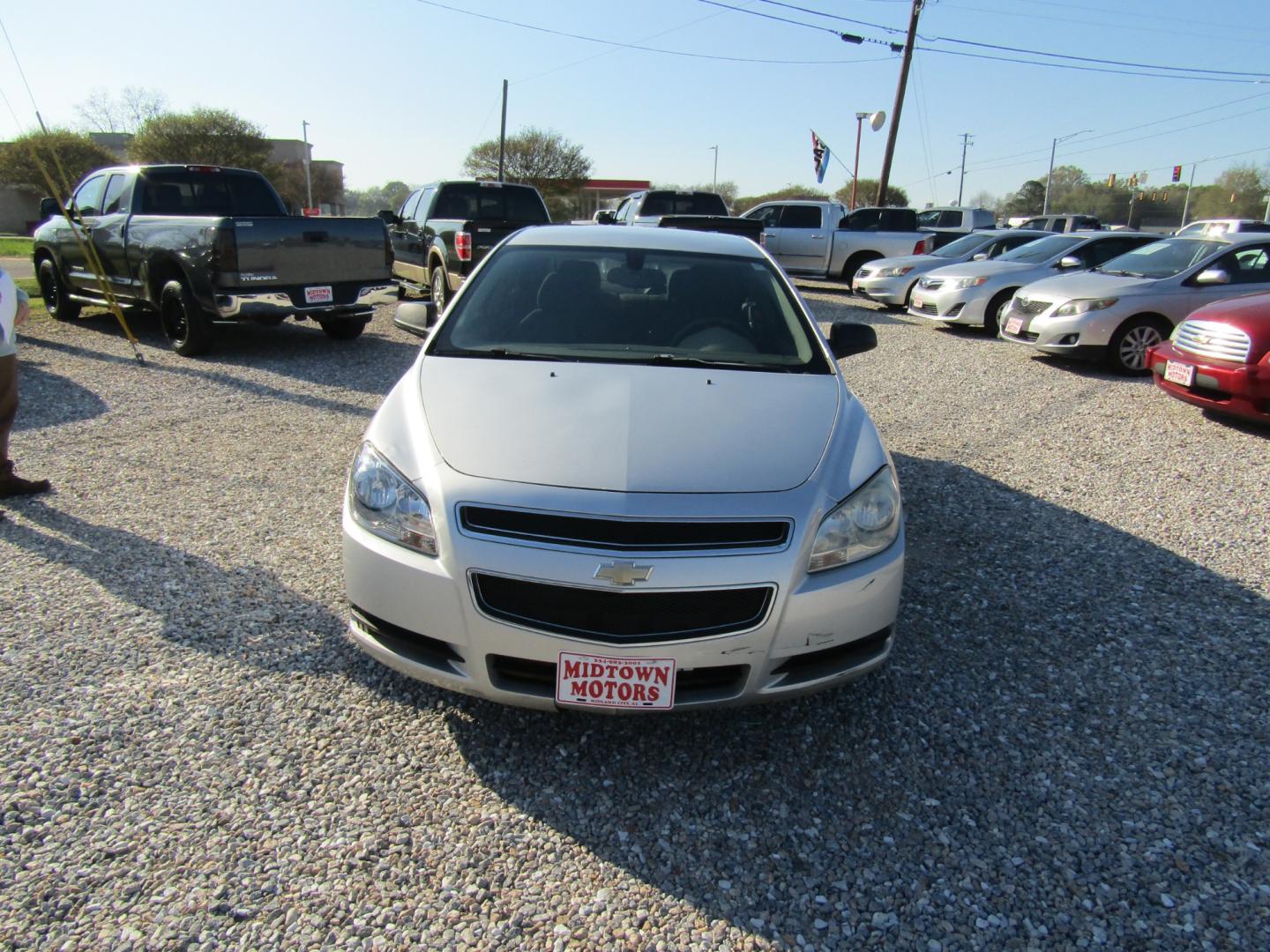 2012 Silver /Gray Chevrolet Malibu (1G1ZA5EU2CF) with an 4 Cyl engine, Automatic transmission, located at 15016 S Hwy 231, Midland City, AL, 36350, (334) 983-3001, 31.306210, -85.495277 - Photo#1